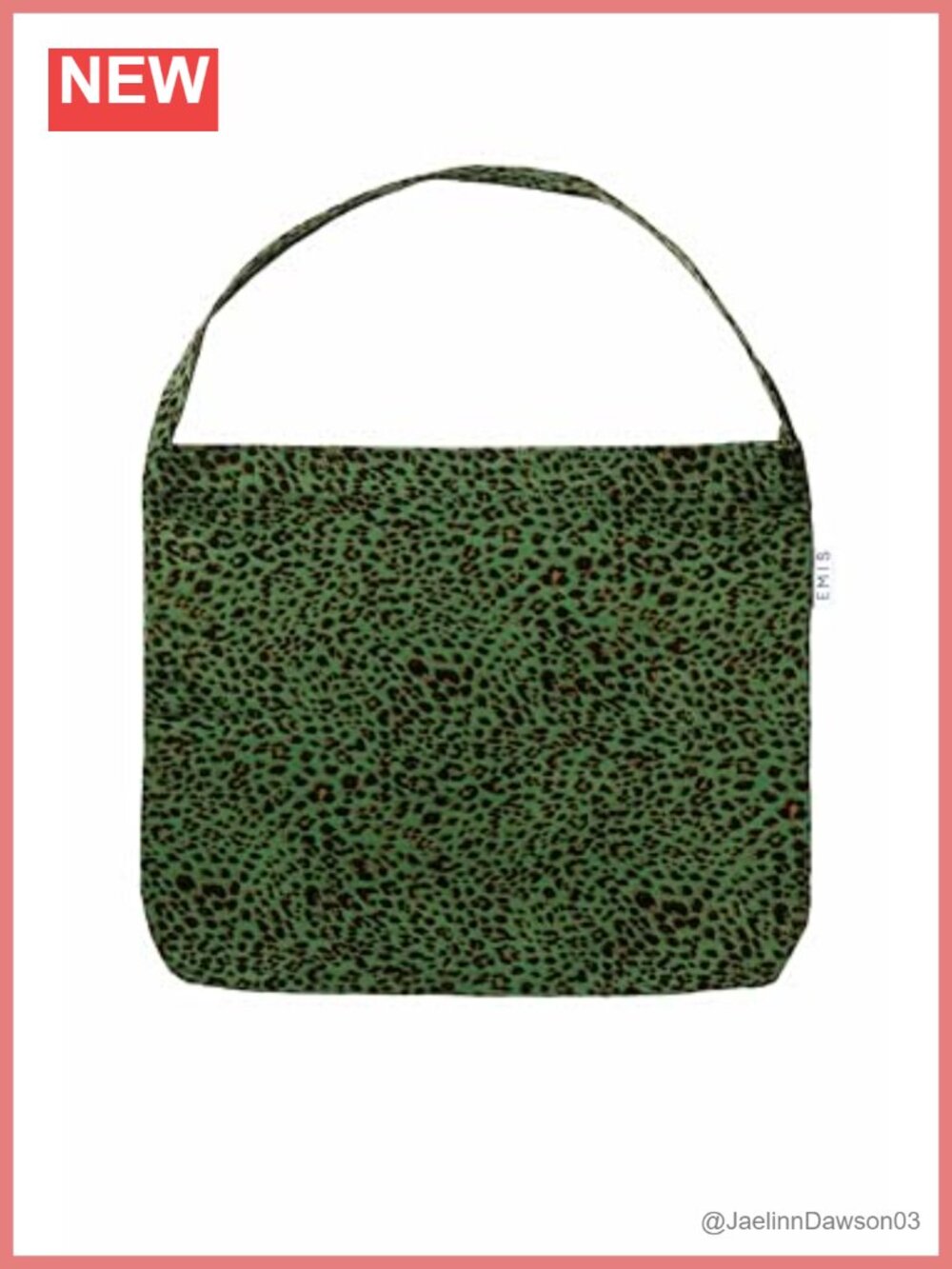 Leopard Corduroy Lightweight Unisex Casual Streetwear Eco Tote Bag